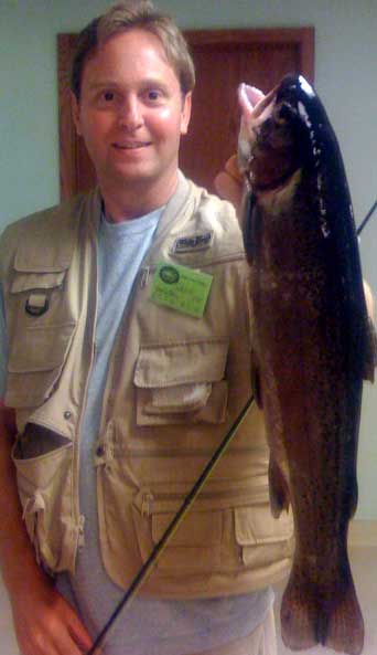 Kuno Creative President, Chris Knipper Trout Fishing