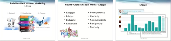 B2B Social Media Steps - Slides