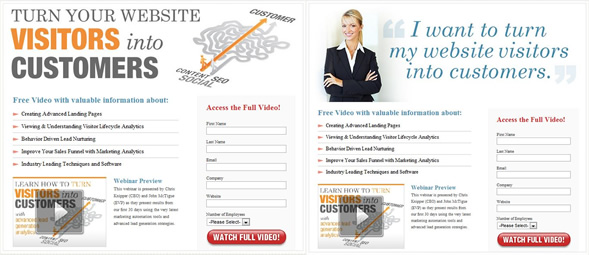 optimize your inbound marketing  landing pages