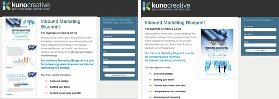 landing page optimization a b test