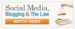Watch Social Media, Blogging & The Law