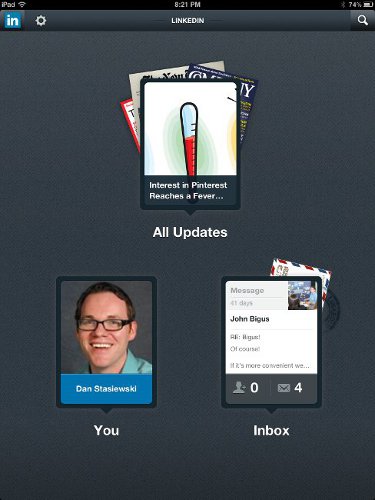 linkedin ipad app