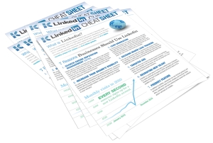 LinkedIn Marketing Cheat Sheet Download