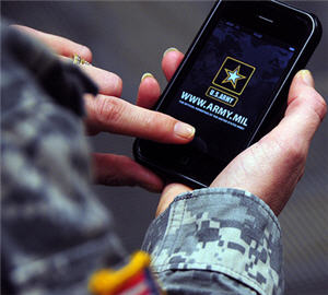 the army chose to build an iphone app