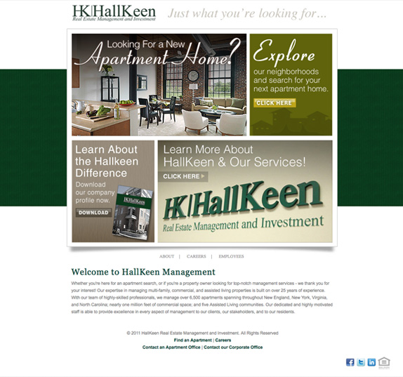 View custom HubSpot design - HallKeen
