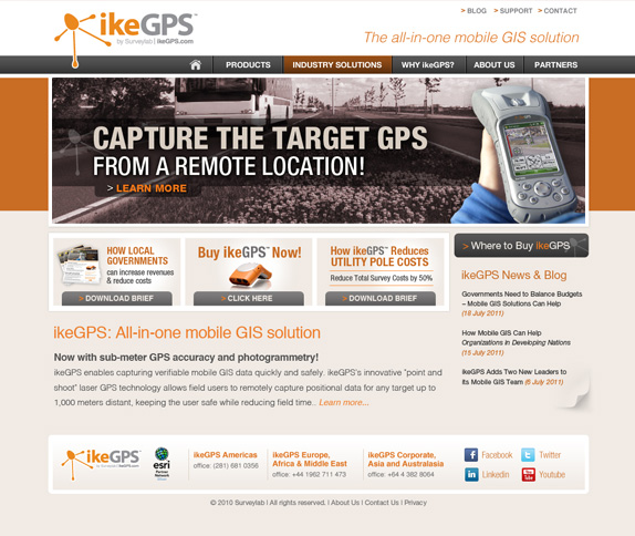 View custom HubSpot design - ikeGPS