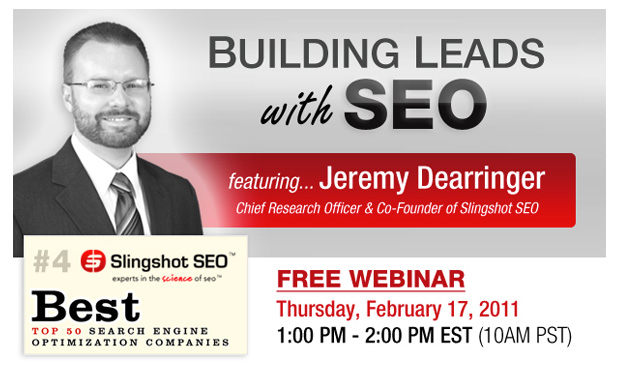 Inbound Marketing Webinar Series: Building Leads with SEO