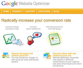 Google Website Optimizer