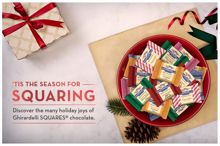 Ghirardelli Squares Holiday Marketing Campaign