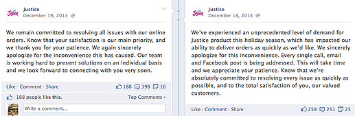 social media apology
