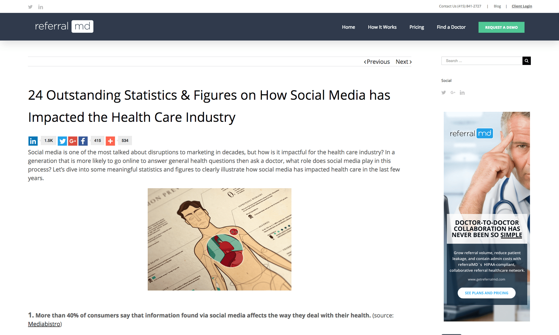 8 Examples of Awesome Content From Real Healthcare Blogs