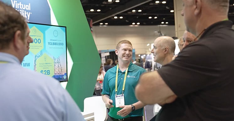 Kuno client e2Companies leveraged the power of video to attract attendees at a recent trade show