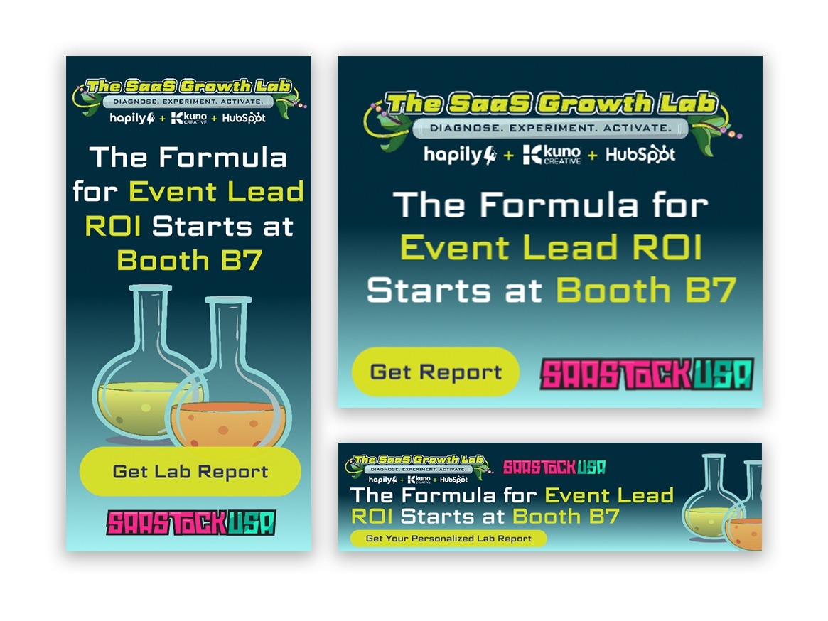 More event creative for SaaStock 2026