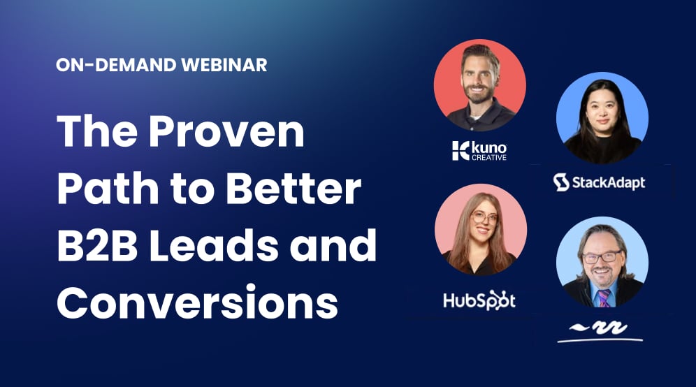 Better B2B Leads and Conversions